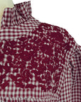 PRE-ORDER: Aggie Gingham Tailgater Blouse (late October ship date)