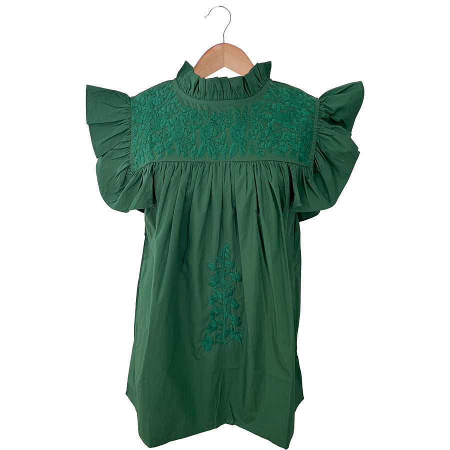 Double Green "Extra" Blouse (XS, M, L only)