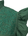 PRE-ORDER: Double Green "Extra" Blouse (Late September Ship Date)