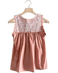 Dusty Rose Le Petite Ruffle Blouse (XS only)