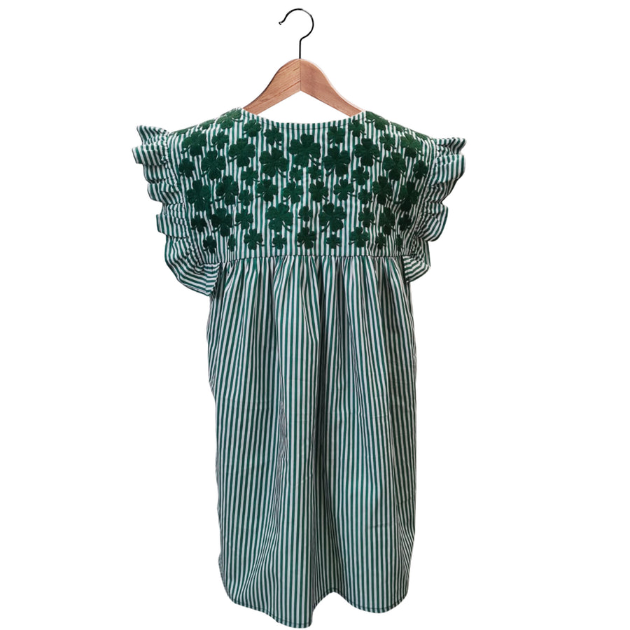 St. Paddy's Day Ticking Angel Blouse (S only)